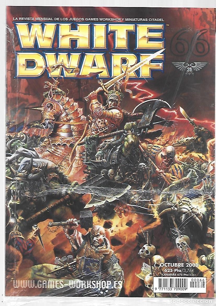 Juegos antiguos: White dwarf 66, 2000, Games Workshop, nuevo, precintado - Foto 1