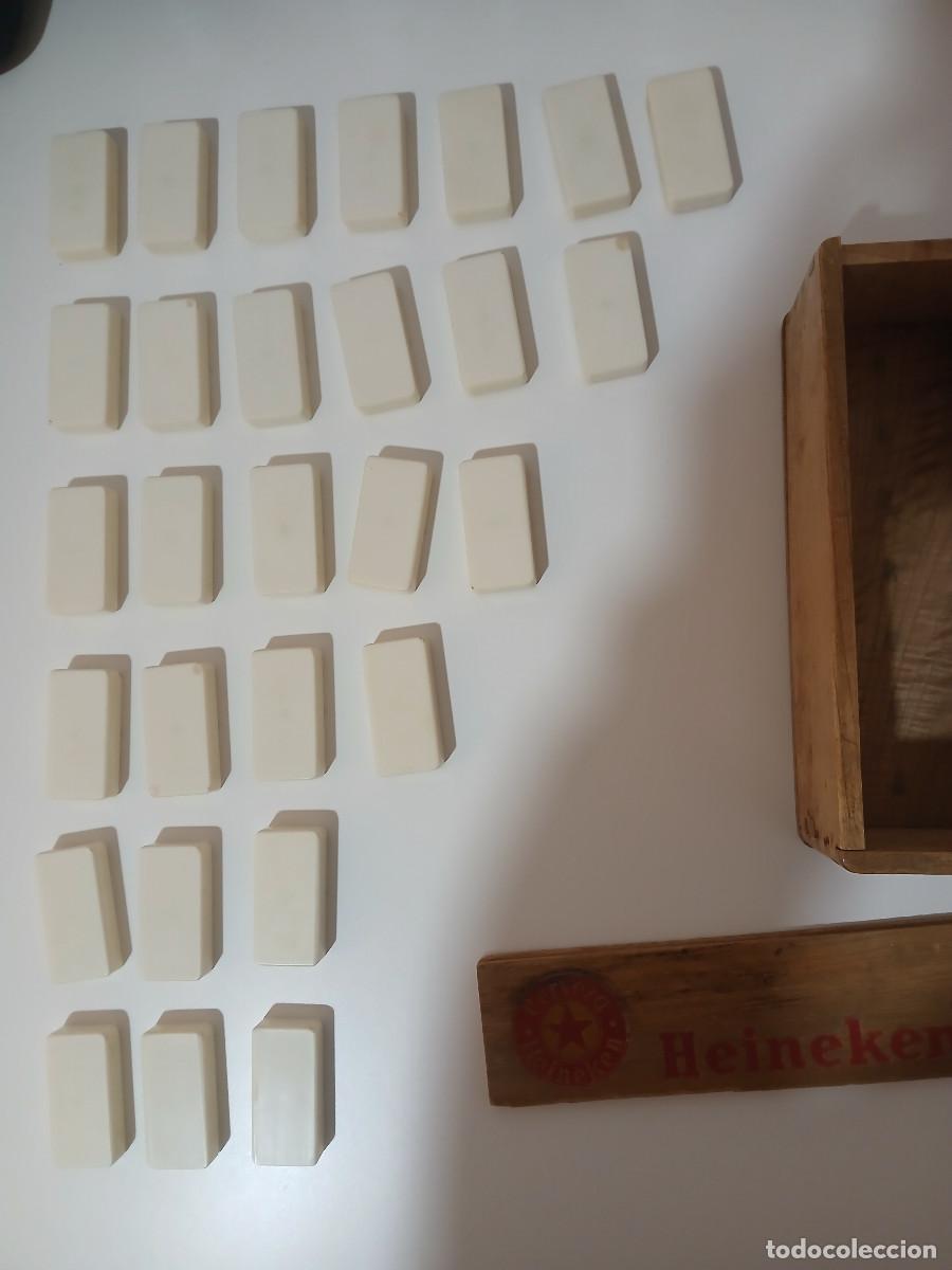 Juegos antiguos: DOMIN&Oacute; HEINEKEN VINTAGE - Foto 9
