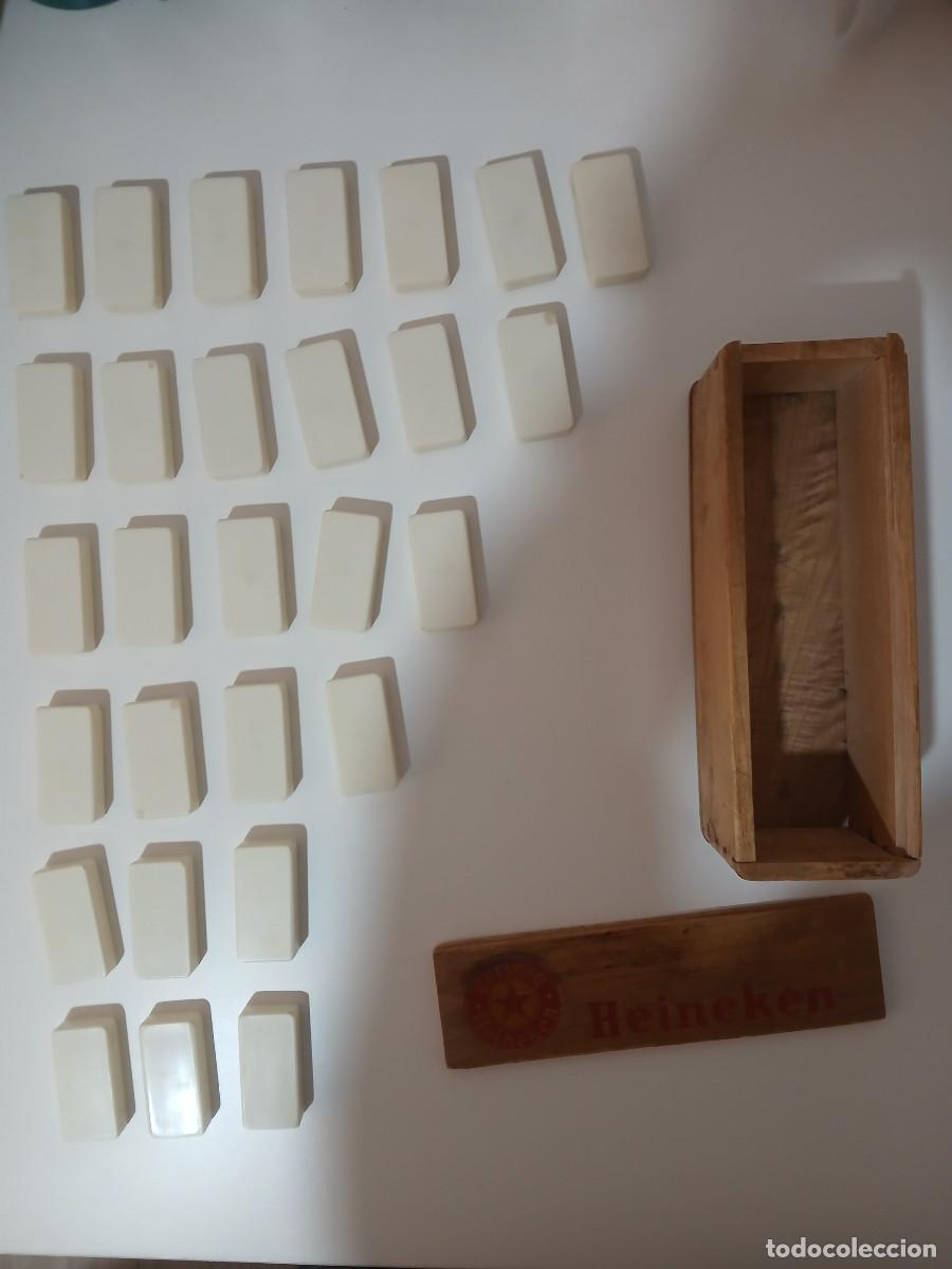 Juegos antiguos: DOMIN&Oacute; HEINEKEN VINTAGE - Foto 10