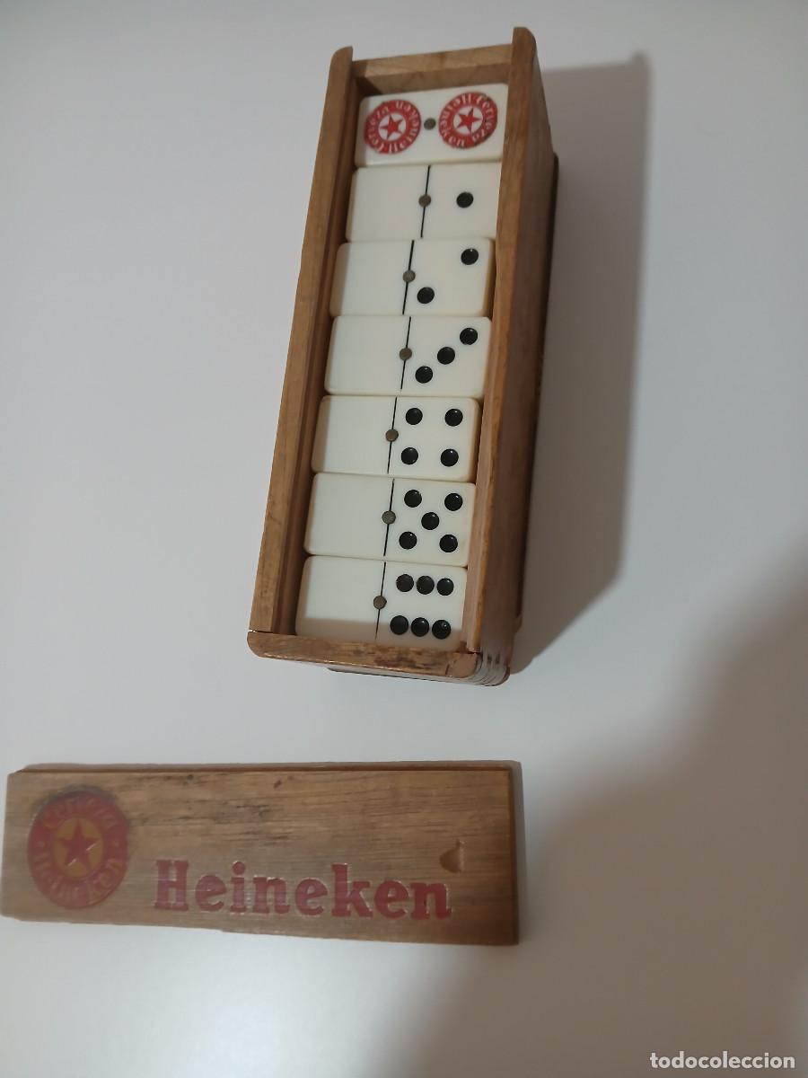 Juegos antiguos: DOMIN&Oacute; HEINEKEN VINTAGE - Foto 11