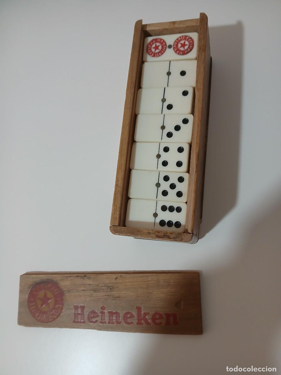 Juegos antiguos: DOMIN&Oacute; HEINEKEN VINTAGE - Foto 12