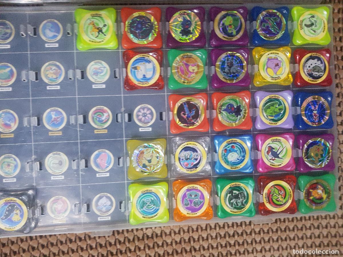 Juegos antiguos: 66 TAZOS DE POKEMON A&Ntilde;O 2003 - Foto 5