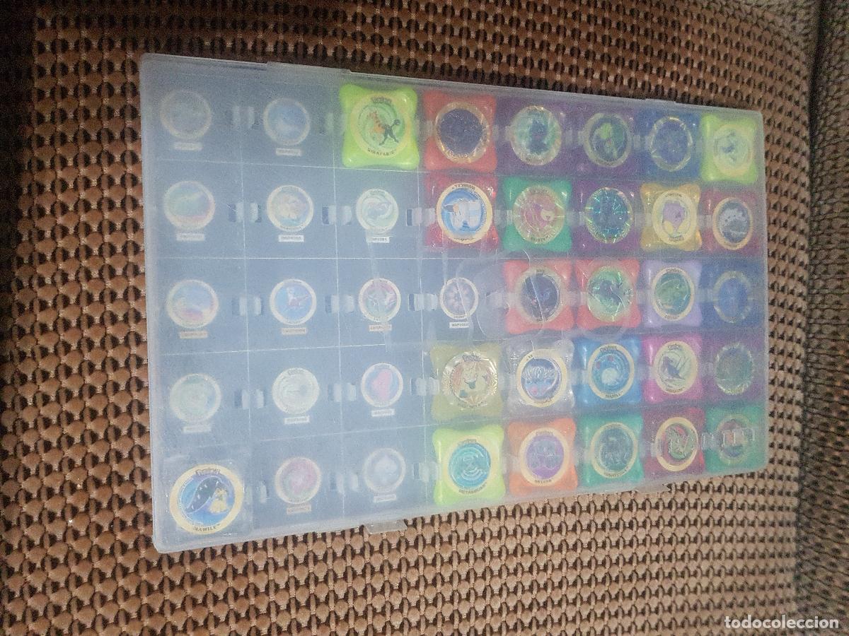 Juegos antiguos: 66 TAZOS DE POKEMON A&Ntilde;O 2003 - Foto 7