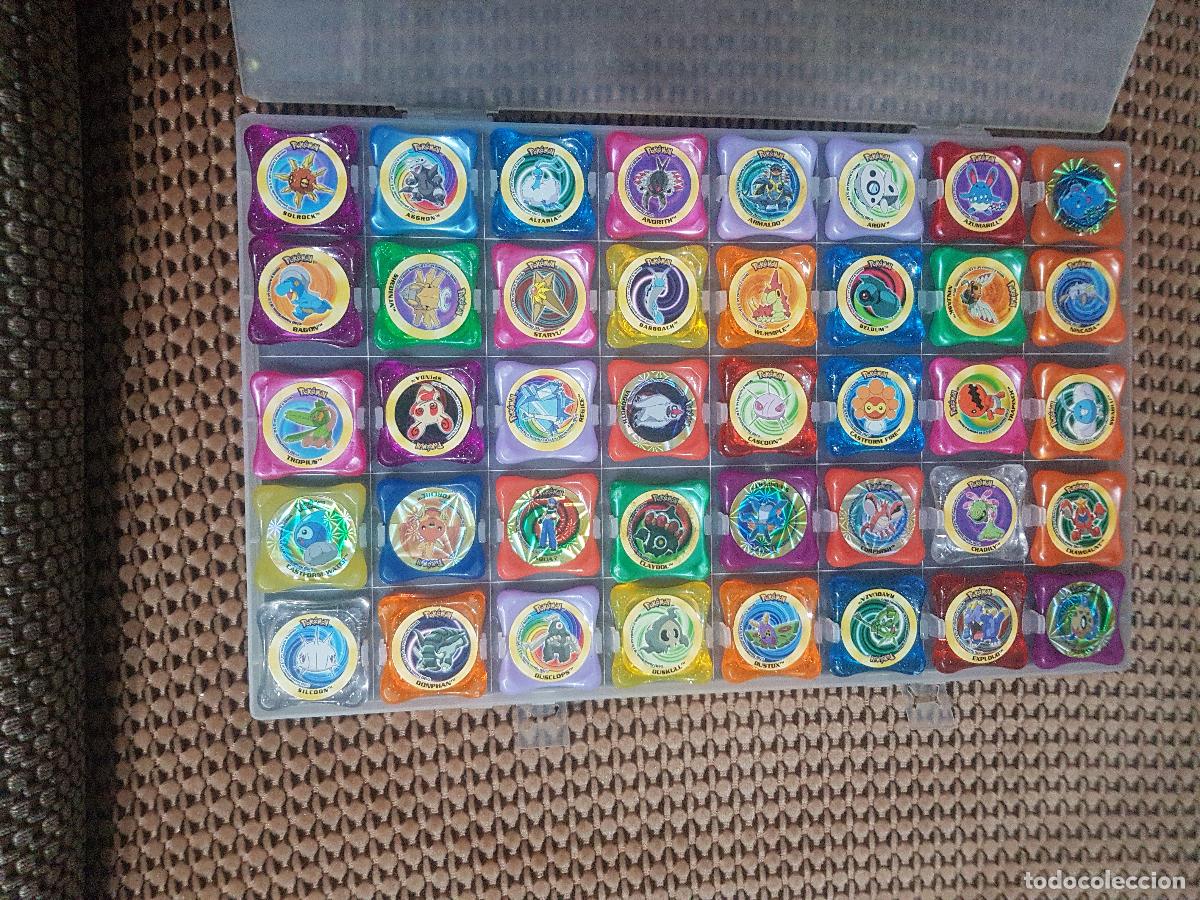 Juegos antiguos: 66 TAZOS DE POKEMON A&Ntilde;O 2003 - Foto 1