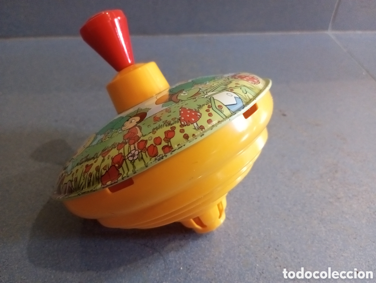 Juegos antiguos: PEONZA HOJALATA LA ABEJA MAYA - Foto 2