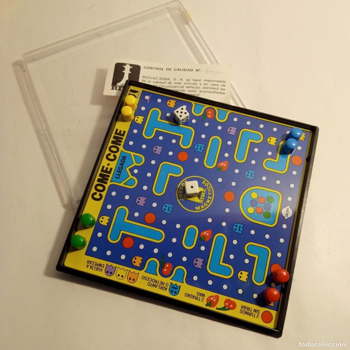 Juegos antiguos: Juego magnetico Rima - Foto 1