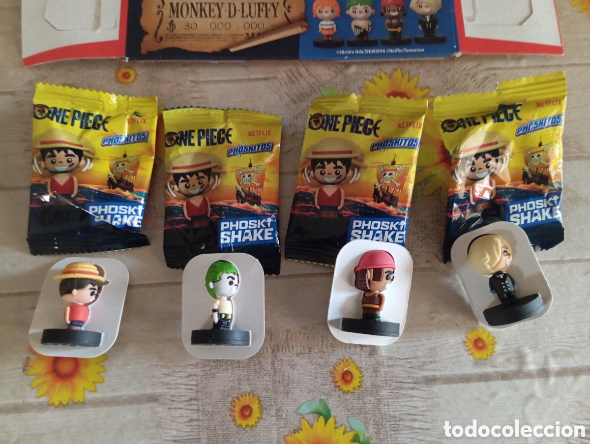 Juegos antiguos: PHOSKITOS DE LA SERIE ONE PIECE - Foto 2