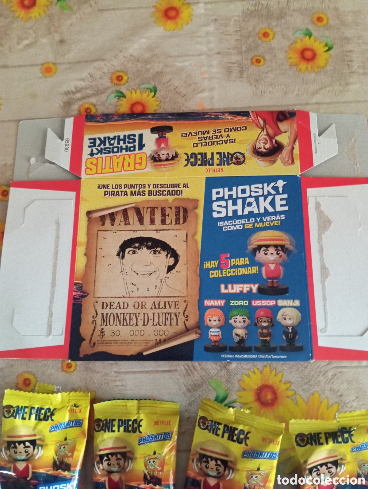 Juegos antiguos: PHOSKITOS DE LA SERIE ONE PIECE - Foto 3