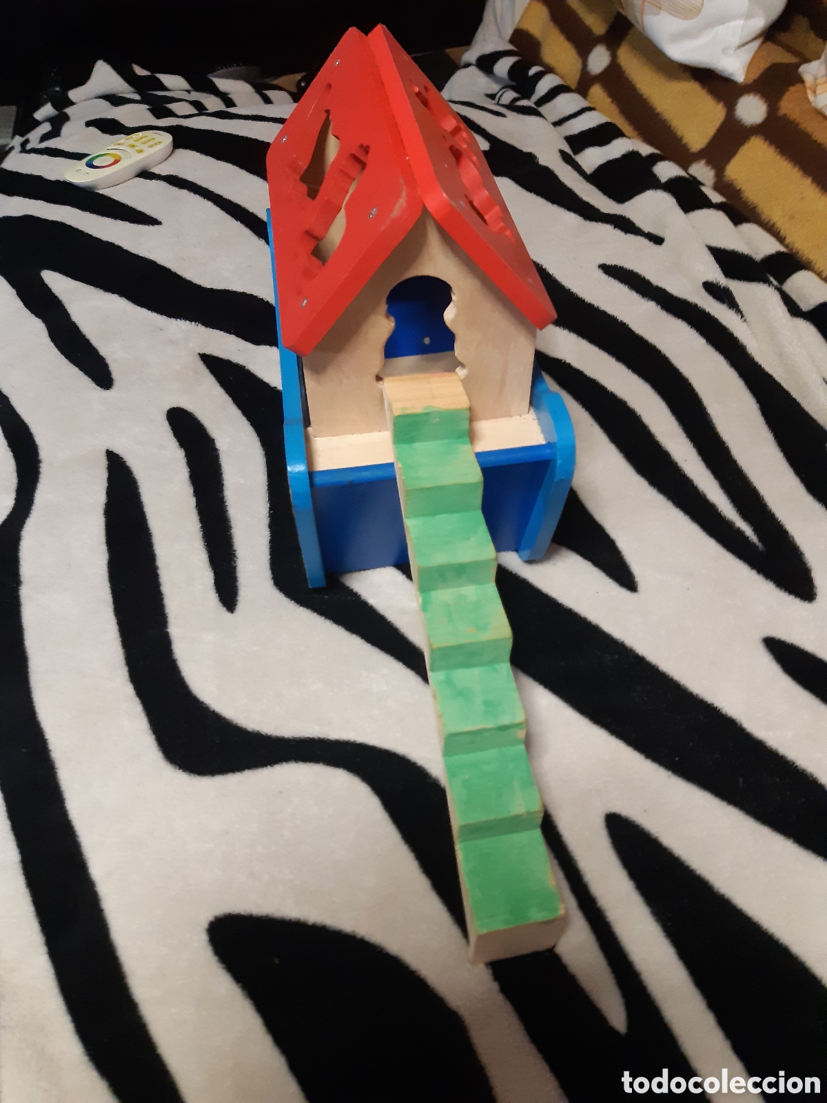 Juegos antiguos: Juguete de madera en buen estado - Foto 2