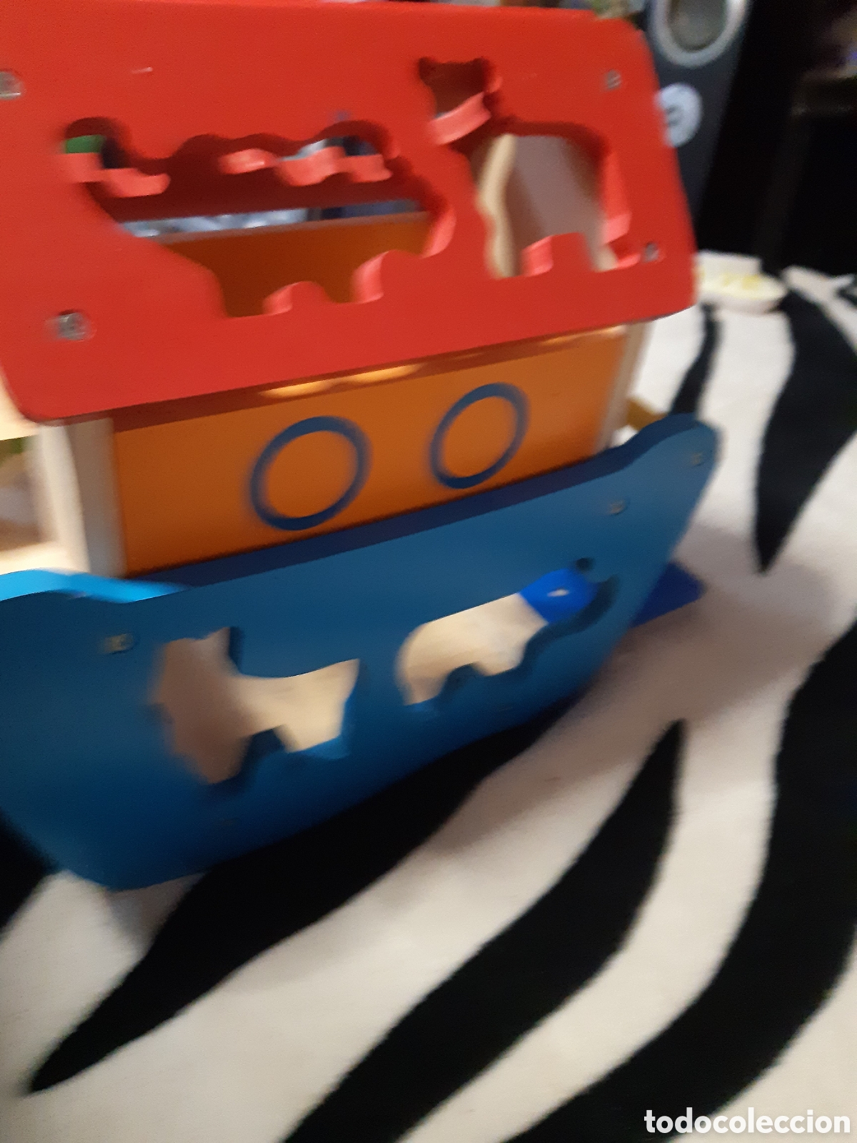 Juegos antiguos: Juguete de madera en buen estado - Foto 5