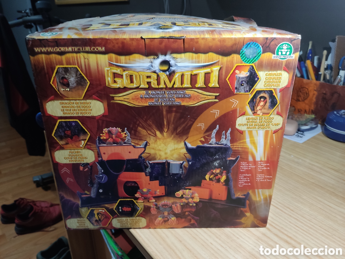 Juegos antiguos: Gormiti monte volcano juguetes - Foto 2