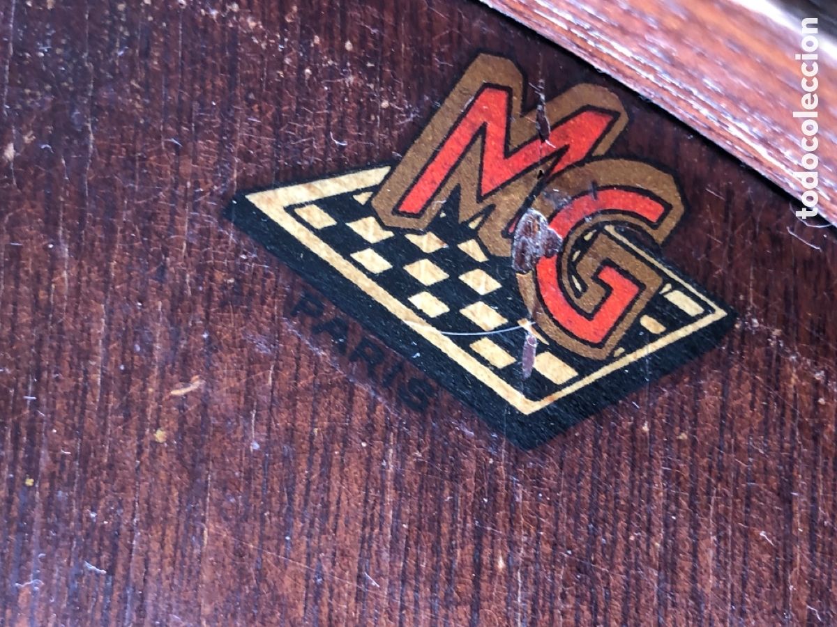 Juegos antiguos: Antiguo y raro PIN BALL de madera - Foto 6