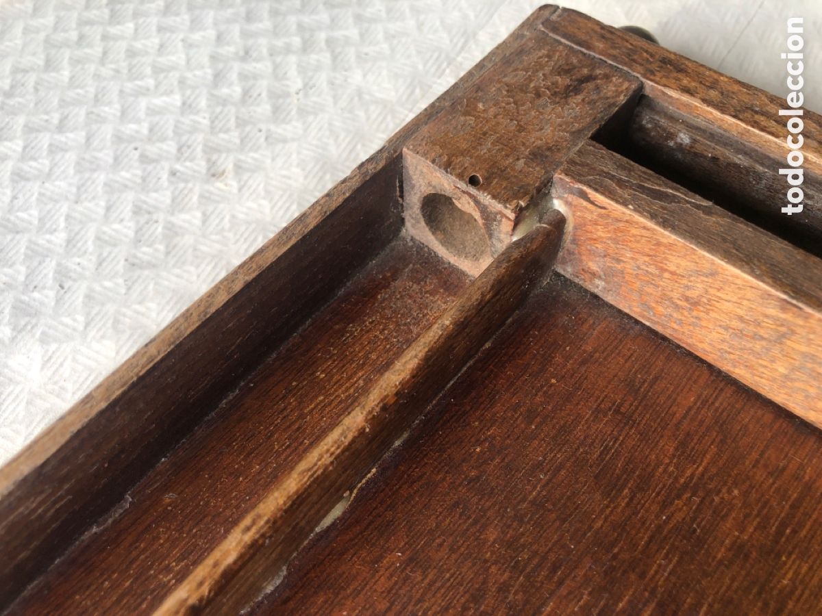 Juegos antiguos: Antiguo y raro PIN BALL de madera - Foto 15