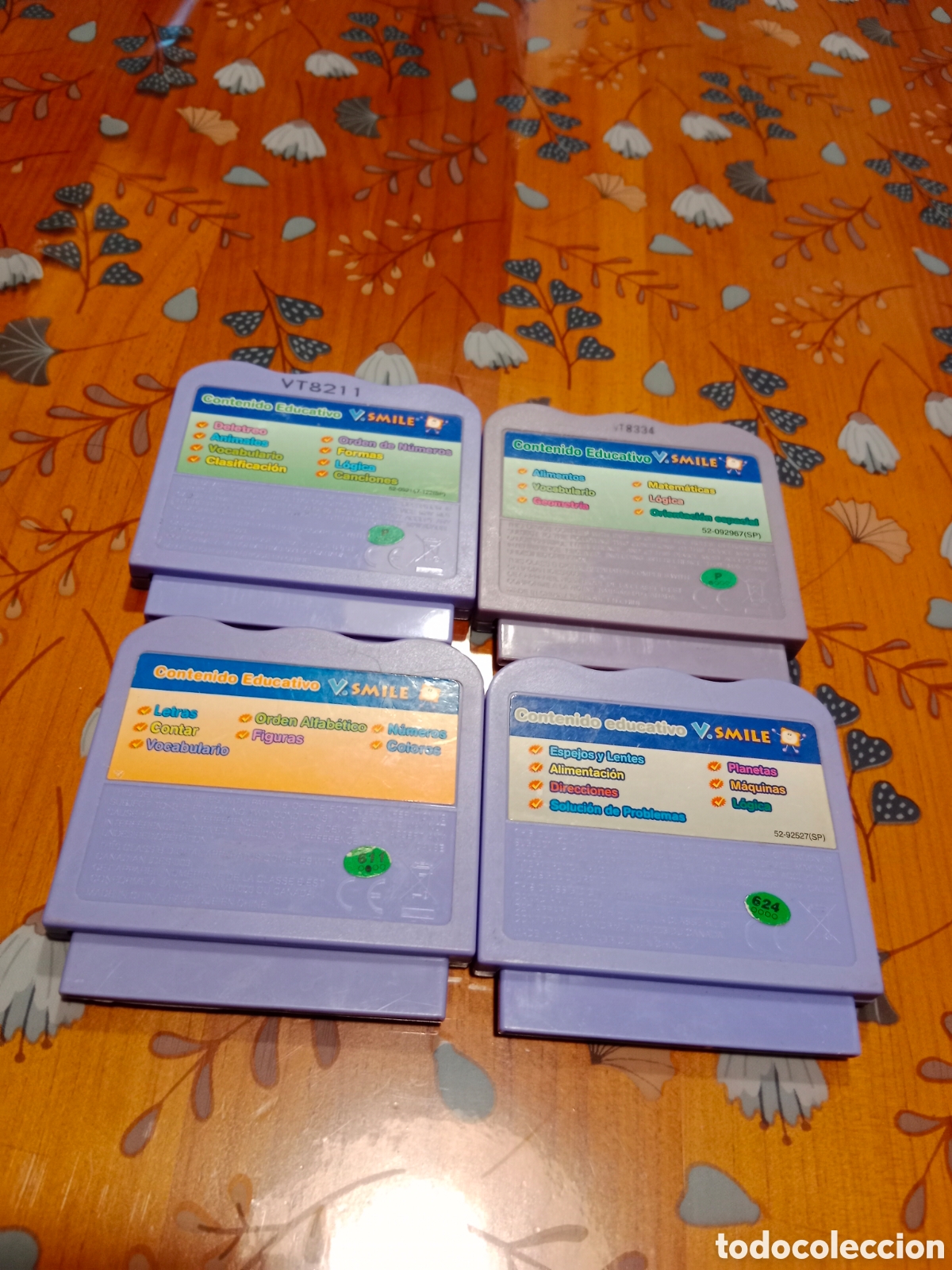 Juegos antiguos: Cartuchos de juegos vtech - Foto 2