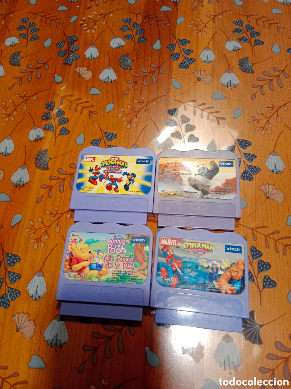 Juegos antiguos: Cartuchos de juegos vtech - Foto 1