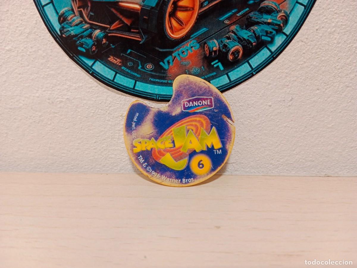 Juegos antiguos: Tazo N&ordm; 6 Space Jam Danone - Foto 2