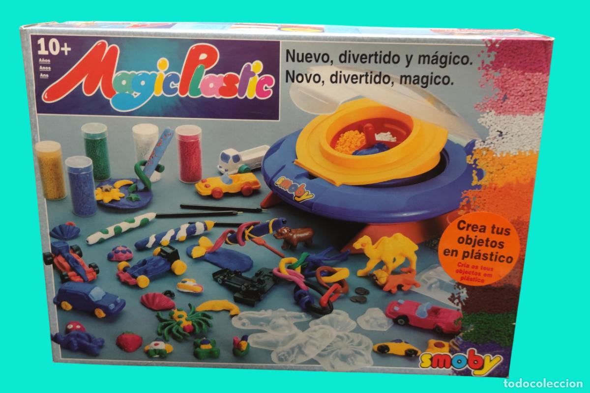Juegos antiguos: Antiguo juego magic plastic de Smoby - Foto 1