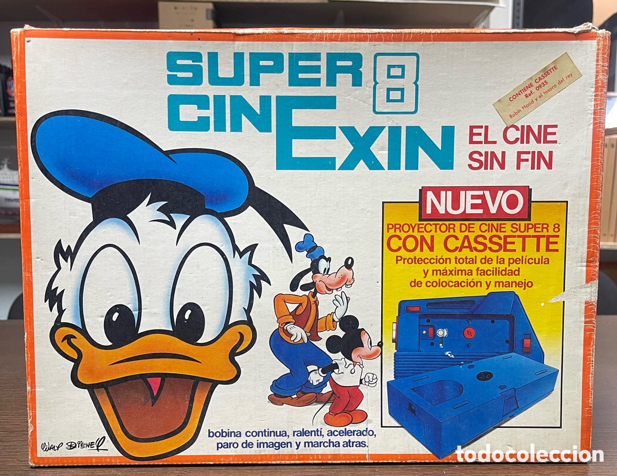 Juegos antiguos: Proyector Super 8 CINEXIN - Foto 1