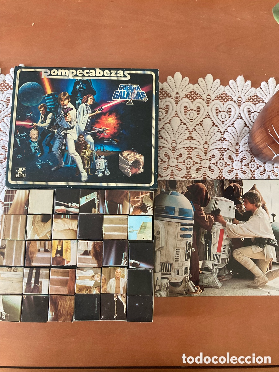 Juegos antiguos: Rompecabezas La Guerra de las Galaxias - Foto 9