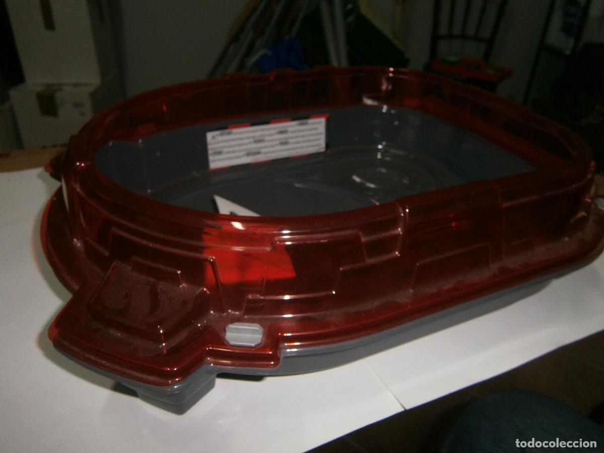 Juegos antiguos: ESTADIO BATALLA TROMPOS BEYBLADE - Foto 5
