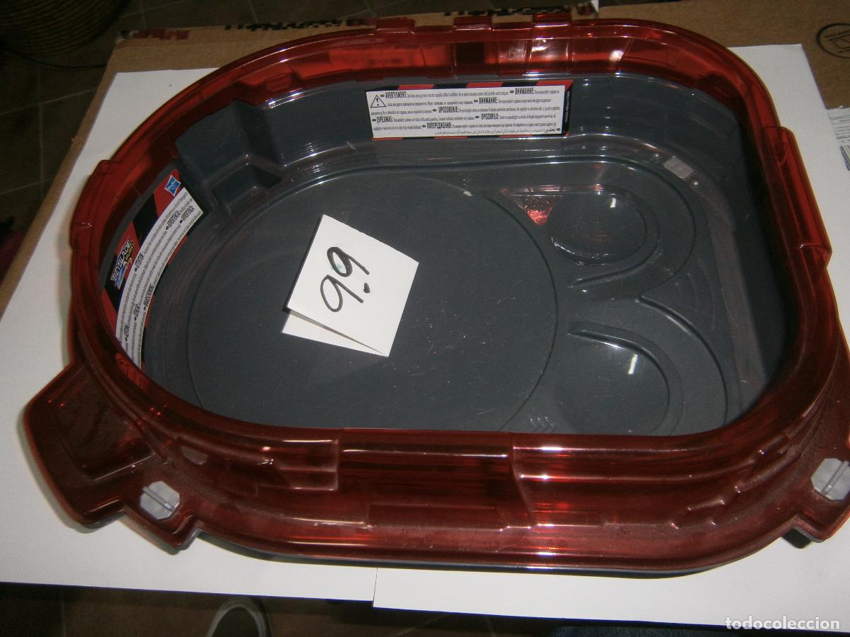 Juegos antiguos: ESTADIO BATALLA TROMPOS BEYBLADE - Foto 1