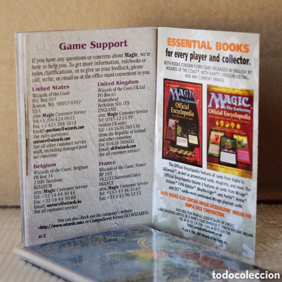 Juegos antiguos: Tempest Storybook - Magic the Gathering - Foto 6