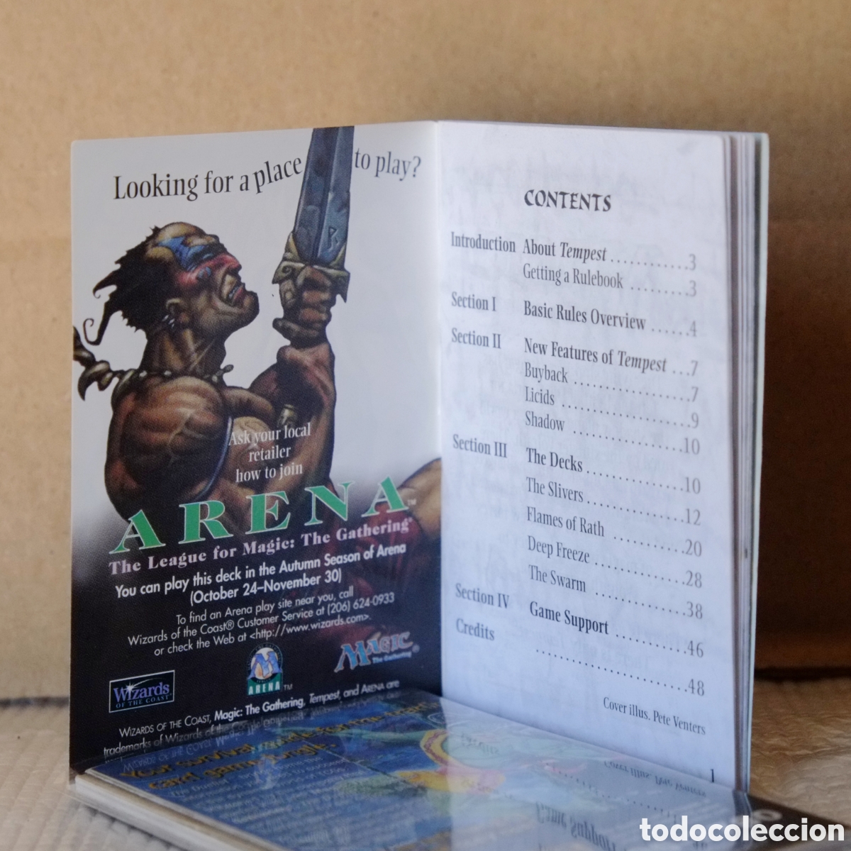 Juegos antiguos: Tempest strategy - Magic the Gathering - Foto 3