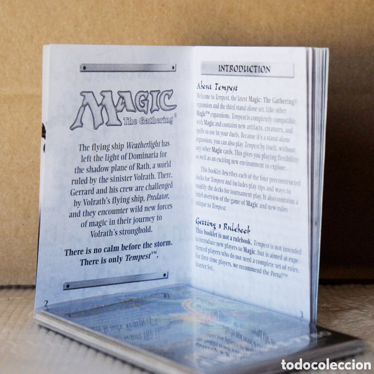 Juegos antiguos: Tempest strategy - Magic the Gathering - Foto 4