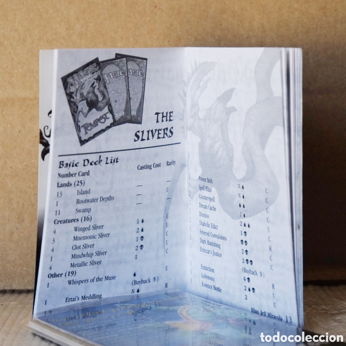 Juegos antiguos: Tempest strategy - Magic the Gathering - Foto 5