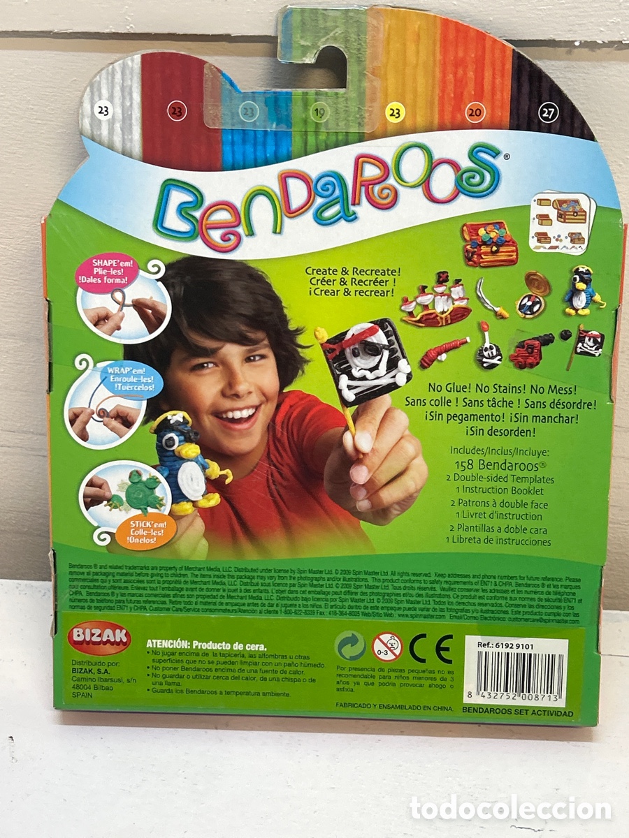 Juegos antiguos: Juego Bendaroos piratas - Foto 3