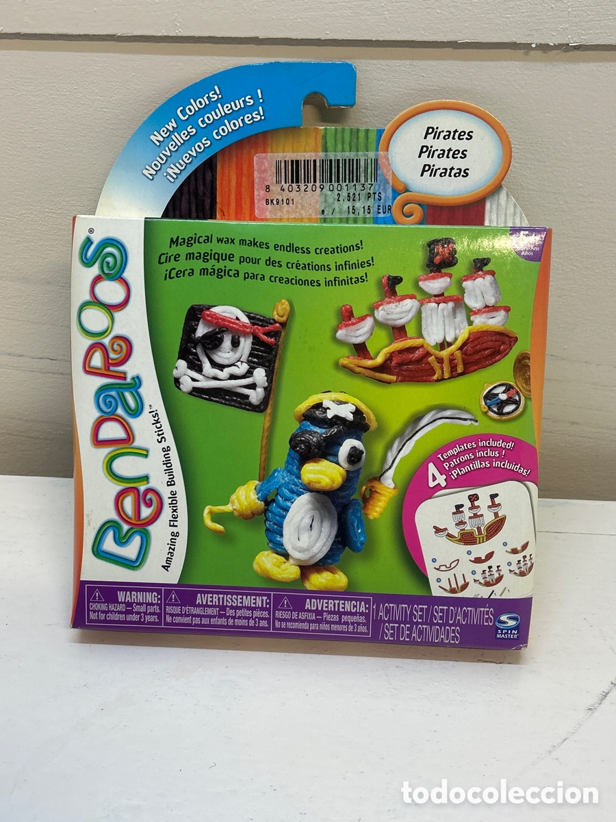 Juegos antiguos: Juego Bendaroos piratas - Foto 1