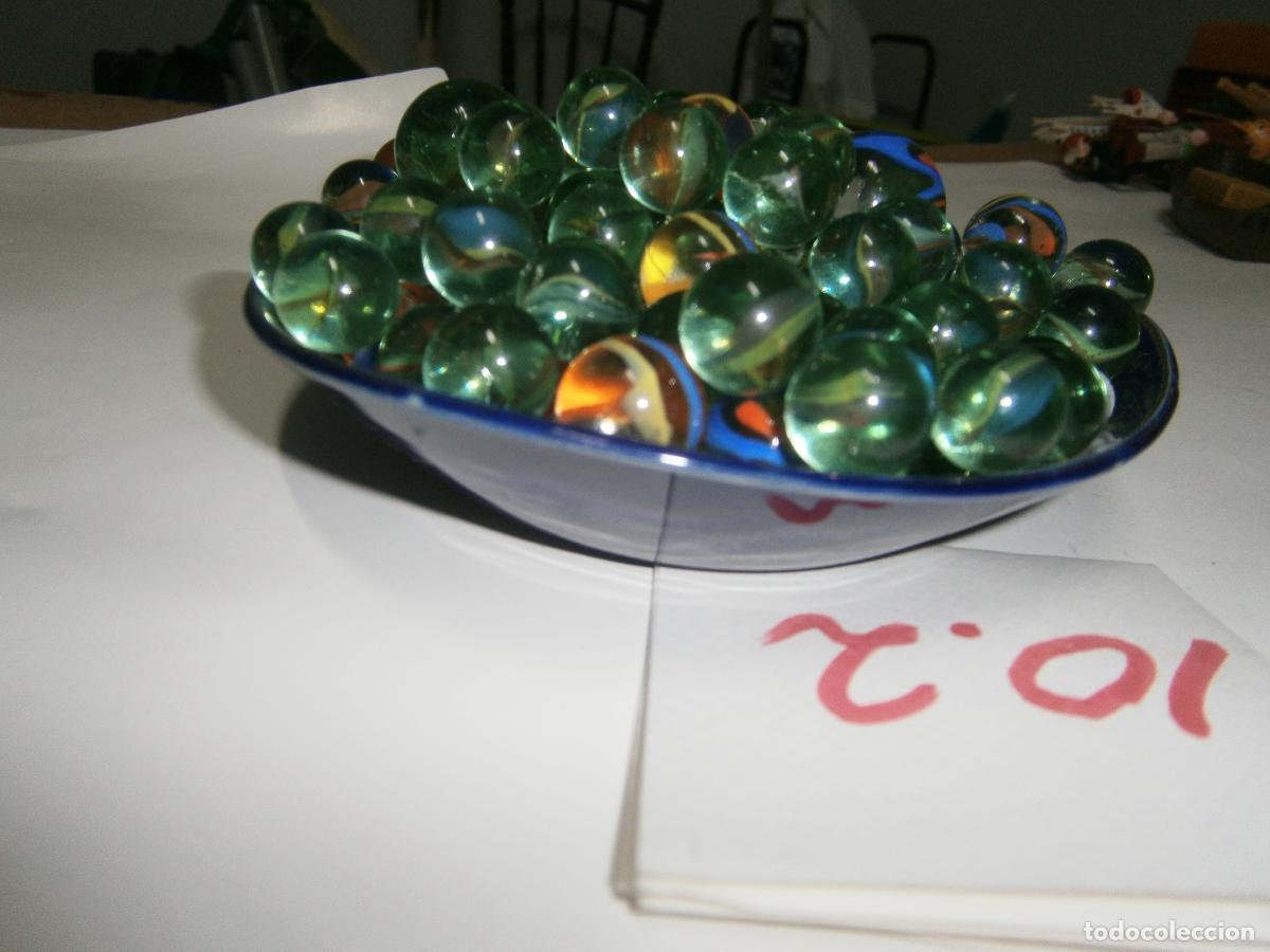 Juegos antiguos: GRAN LOTE DE BOLICHES O CANICAS - Foto 2