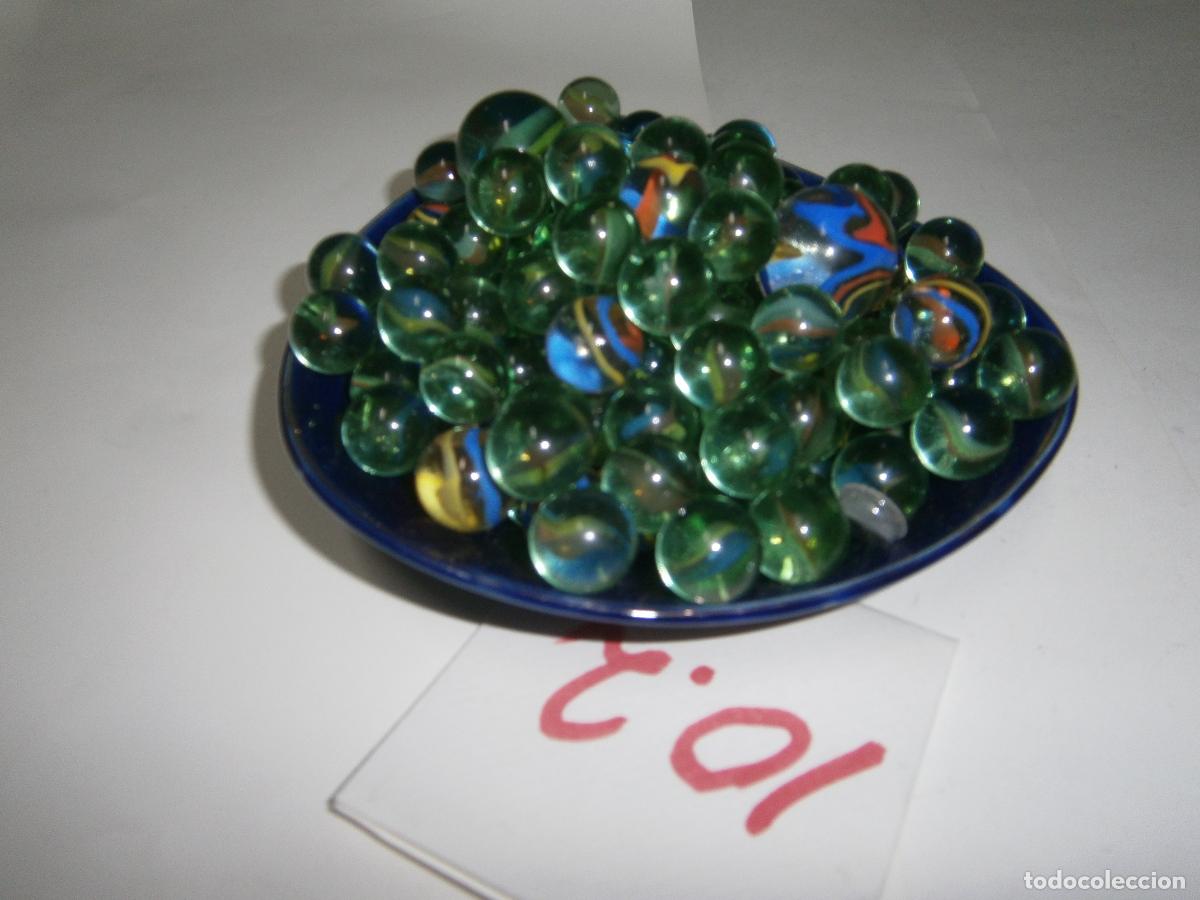 Juegos antiguos: GRAN LOTE DE BOLICHES O CANICAS - Foto 1