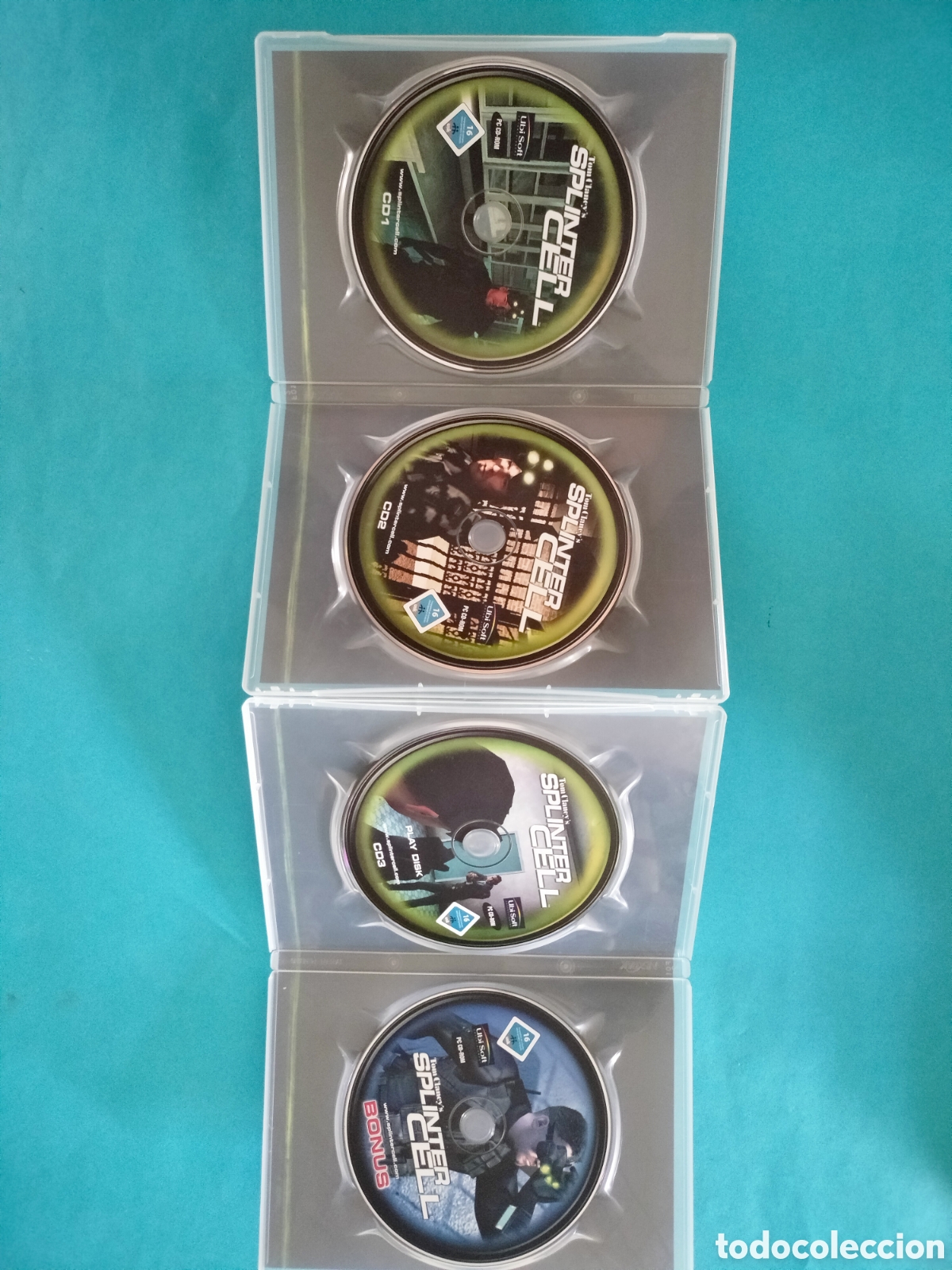 Juegos antiguos: splinter cell juego 3 cd + bonus - Foto 2