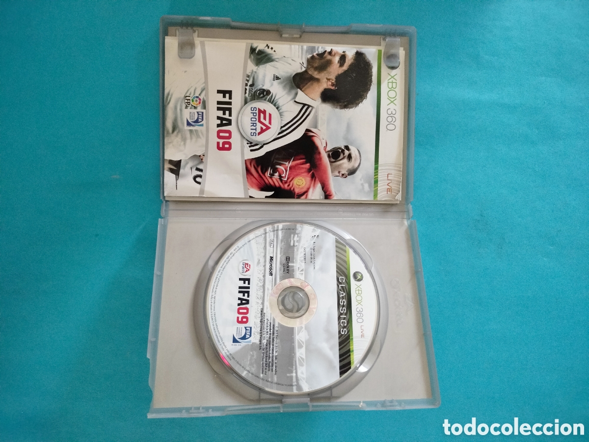 Juegos antiguos: fifa 09 xbox live con manual - Foto 2
