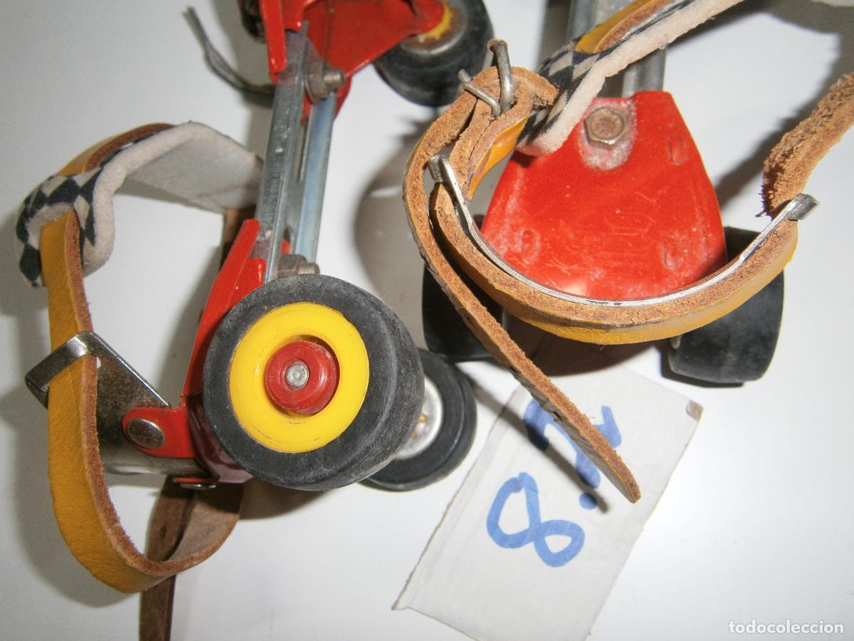 Juegos antiguos: ANTIGUO JUEGO DE PATINES - Foto 2