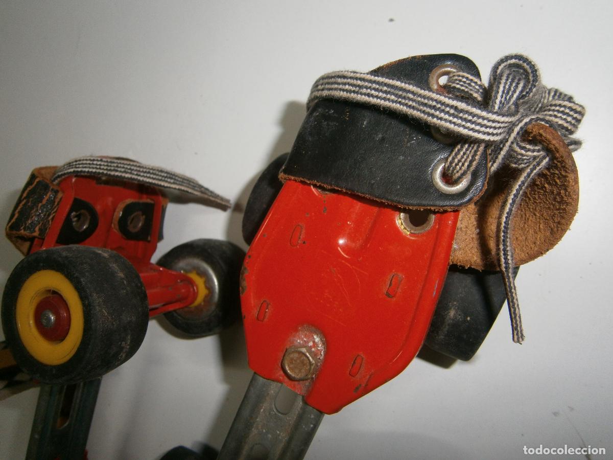 Juegos antiguos: ANTIGUO JUEGO DE PATINES - Foto 3
