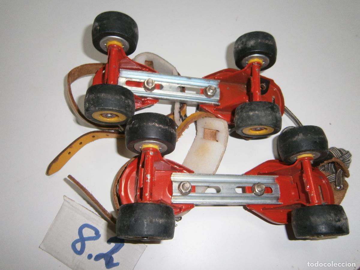 Juegos antiguos: ANTIGUO JUEGO DE PATINES - Foto 4
