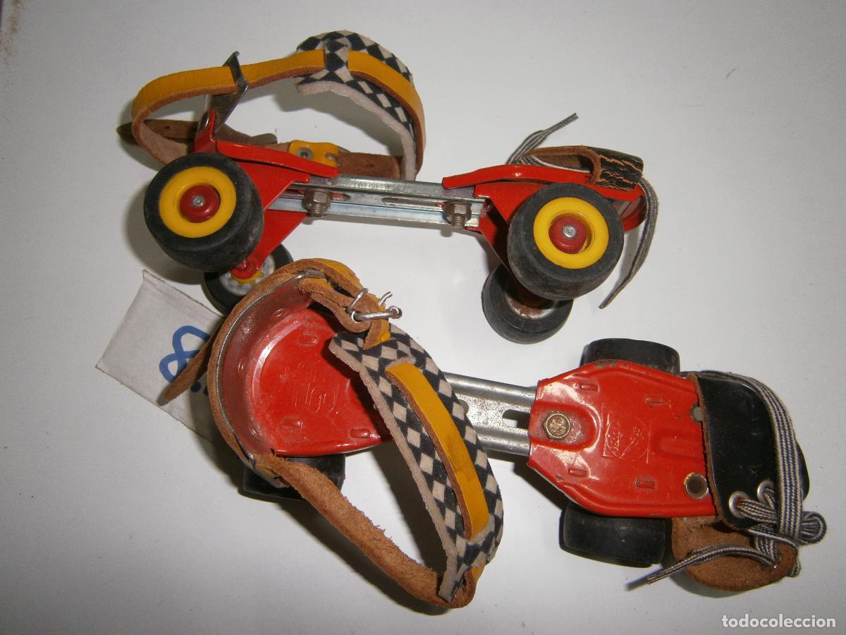 Juegos antiguos: ANTIGUO JUEGO DE PATINES - Foto 1