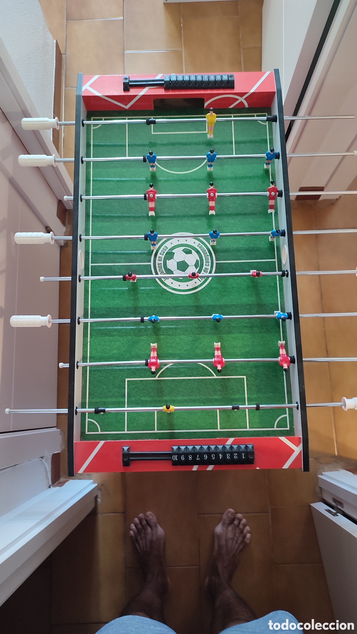 Juegos antiguos: Futbol&iacute;n con muy poco uso - Foto 3