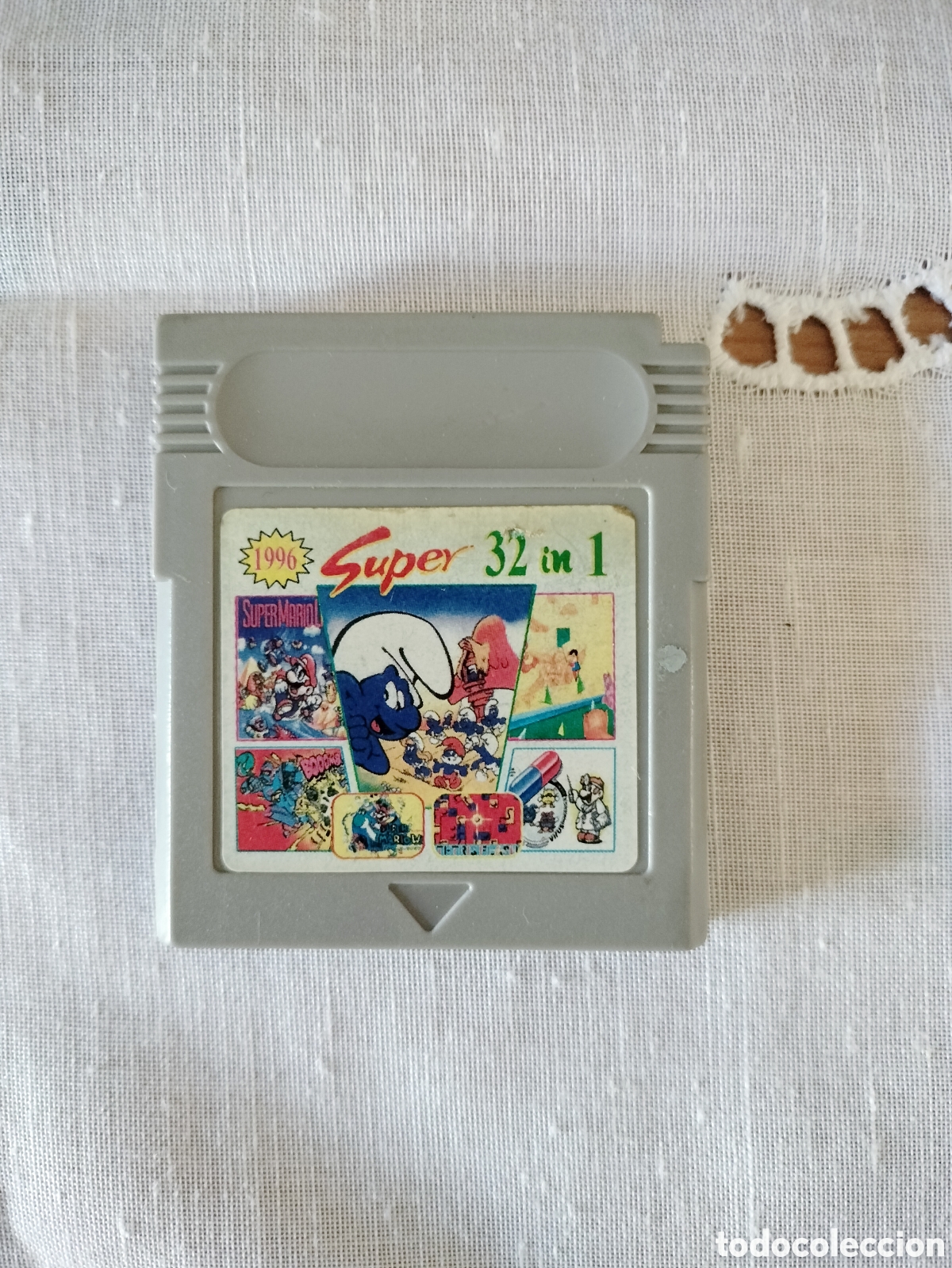 Juegos antiguos: juego super 32 en 1 cl&oacute;nico - Foto 1