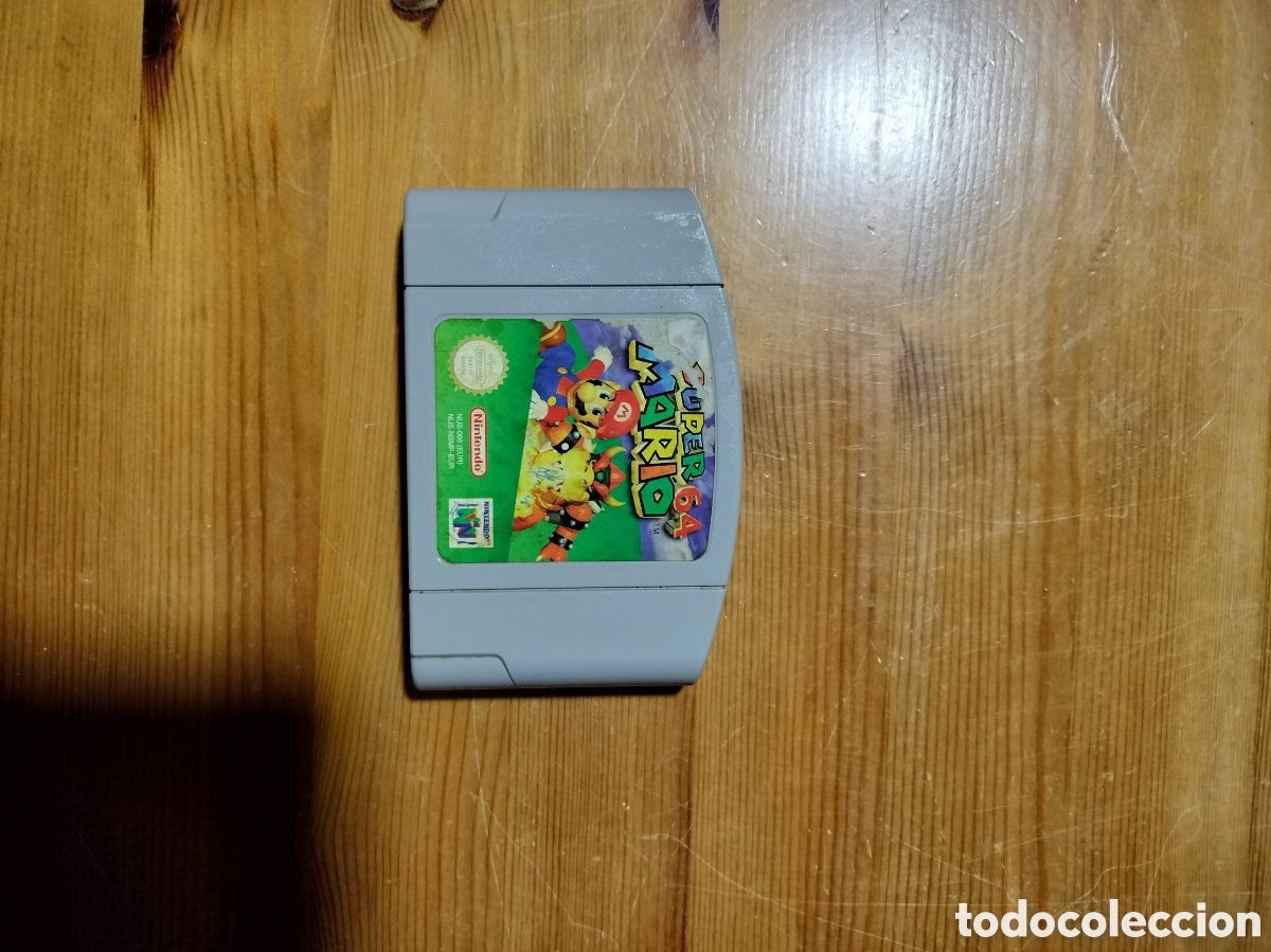Juegos antiguos: juego super Mario Nintendo 64 - Foto 1
