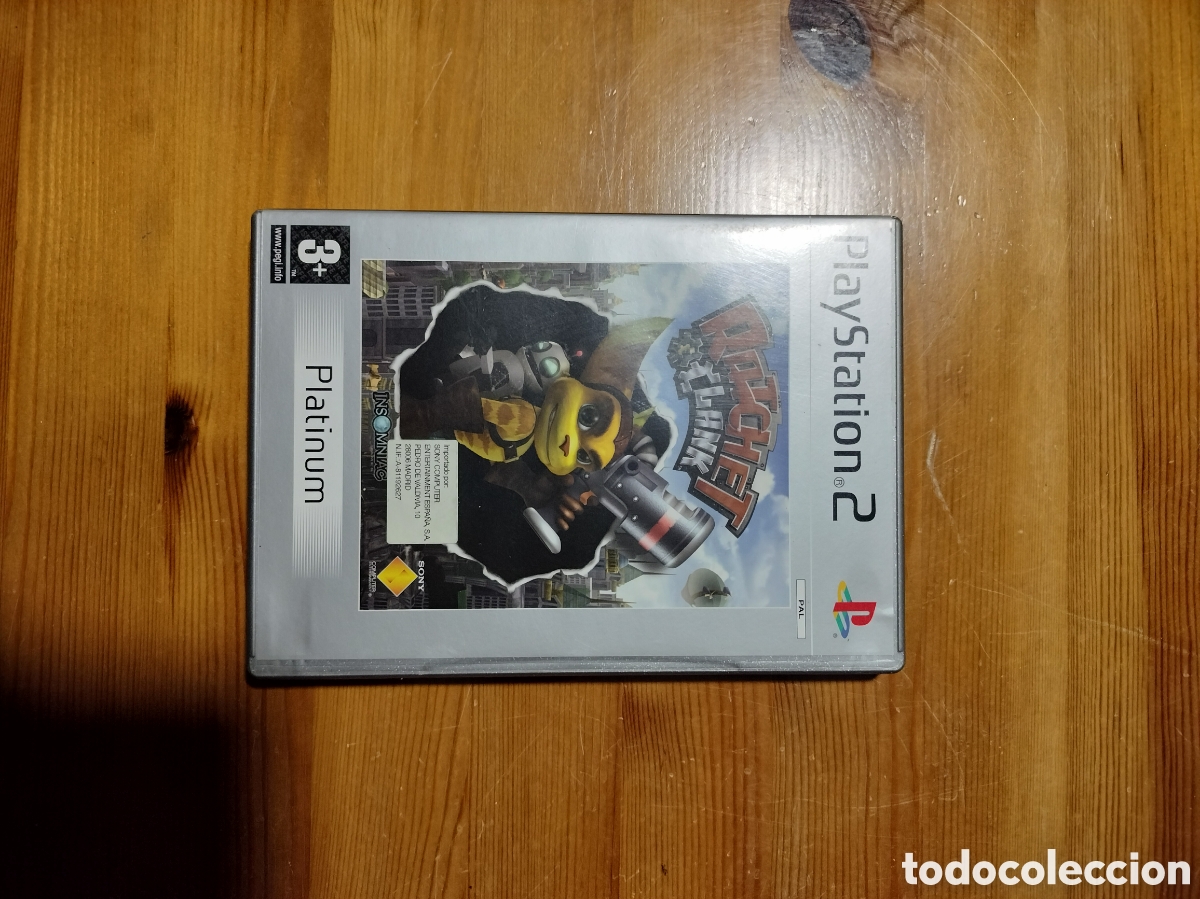 Juegos antiguos: juego ps2 platinum ratchet clank - Foto 1