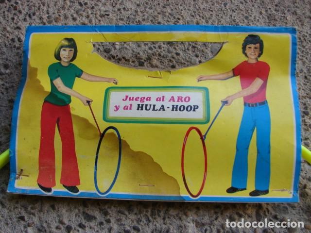 Juegos antiguos: ARO CON PALO DEL JUEGO HULA HOOP - Foto 2