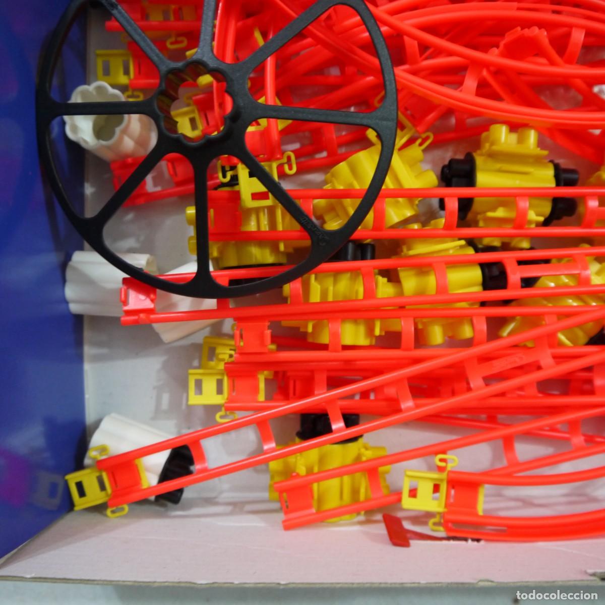 Juegos antiguos: ROLLER COASTER MINI RAIL (CIRCUITO PARA CANICAS) - QUERCETTI MODELO 6430 - Foto 13