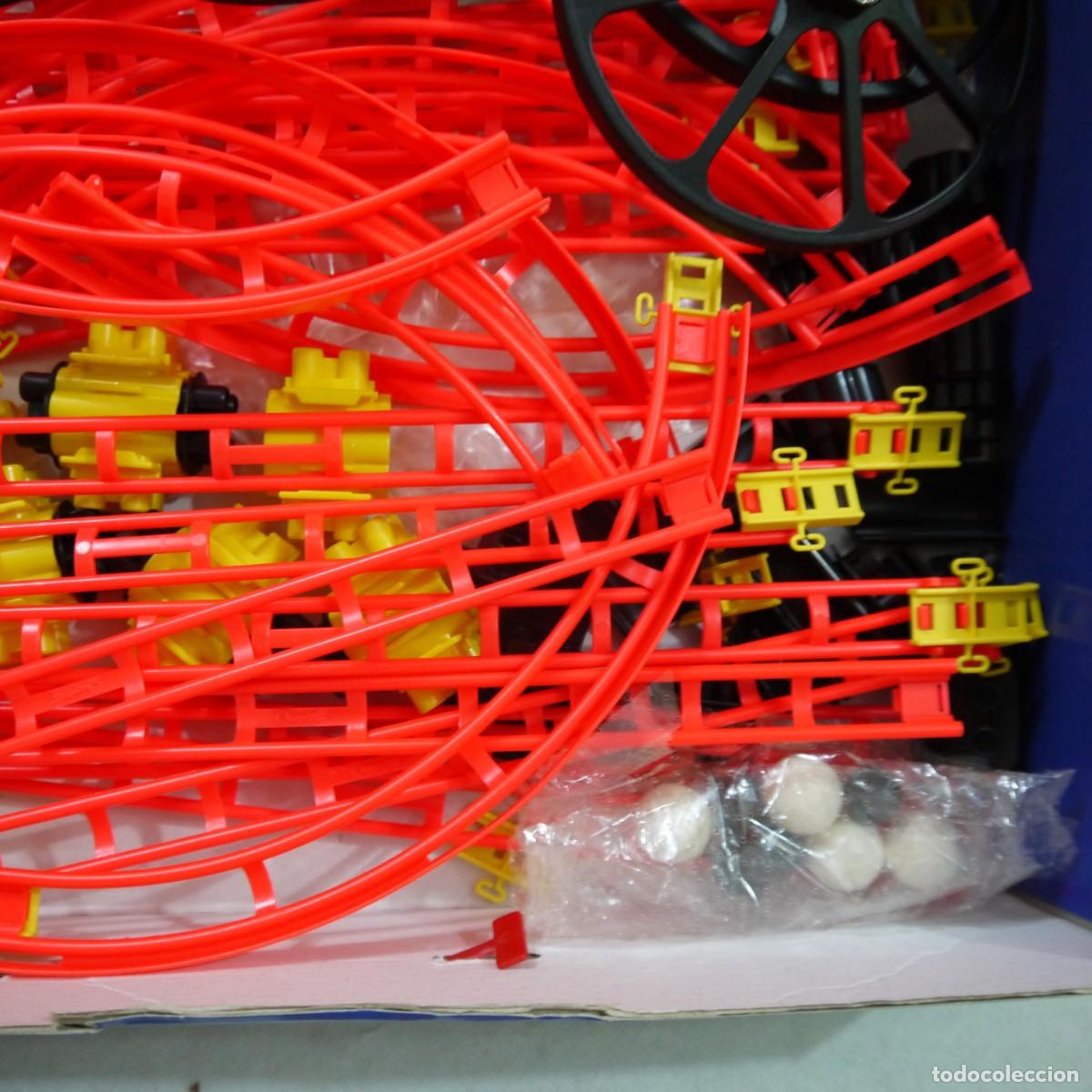 Juegos antiguos: ROLLER COASTER MINI RAIL (CIRCUITO PARA CANICAS) - QUERCETTI MODELO 6430 - Foto 14