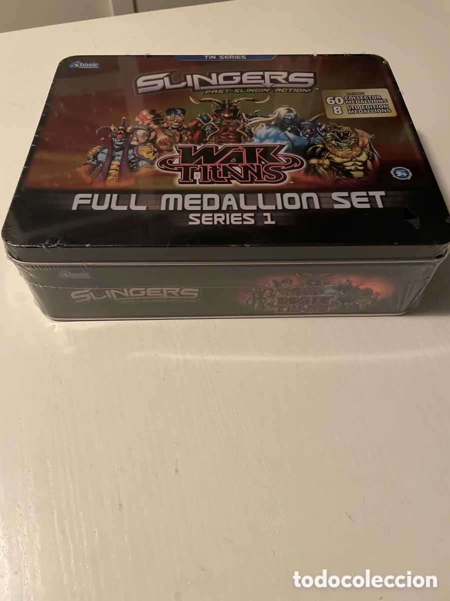 Juegos antiguos: SLINGERS FULL MEDALLION SET PRECINTADO - Foto 2