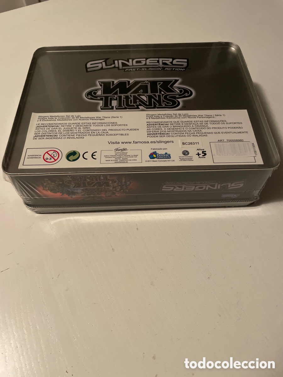 Juegos antiguos: SLINGERS FULL MEDALLION SET PRECINTADO - Foto 4
