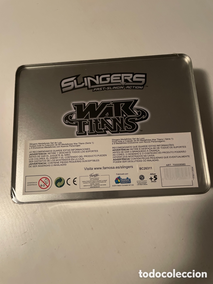 Juegos antiguos: SLINGERS FULL MEDALLION SET PRECINTADO - Foto 5