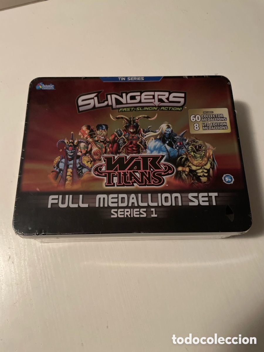 Juegos antiguos: SLINGERS FULL MEDALLION SET PRECINTADO - Foto 1